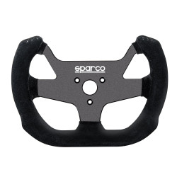 Sparco F-10a Suede Streering Wheel - Black