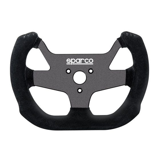 Sparco F-10a Suede Streering Wheel - Black