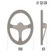 Sparco L 575 Suede Streering Wheel