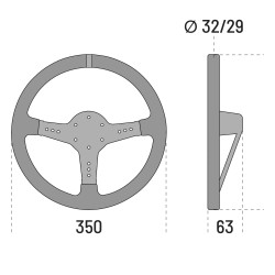 Sparco L 777 Streering Wheel