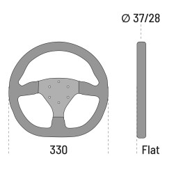 Sparco L360 Streering Wheel