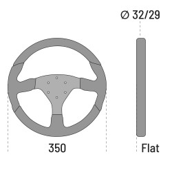 Sparco L505 Streering Wheel