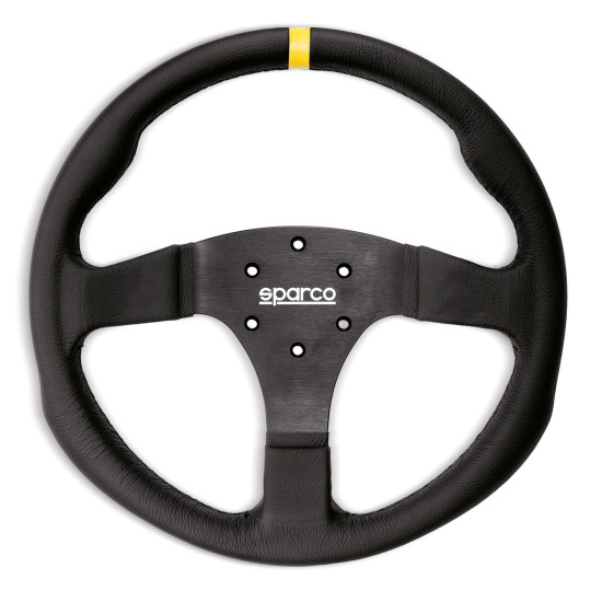 Sparco R350 Leather  Steering Wheel - No Button