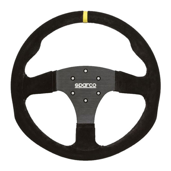 Sparco R350 Steering Wheel Suede - No Buttons