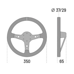 Sparco Targa 350 Streering Wheel