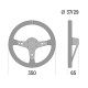 Sparco Targa 350 Streering Wheel
