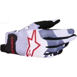 Alpinestars Radar Kids Gloves - Gry / Lil / Bk