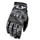 Fly Racing Kinetic Blur Gloves - Black / Grey