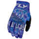 Fly Racing Kinetic Blur Gloves - Blue / Navy