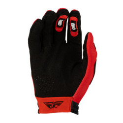 Fly Racing Lite Flake Kids Gloves - Red / Black