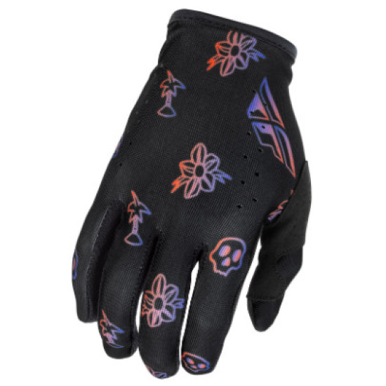 Fly Racing Lite Outline Special Edition - Black / Red / Purple