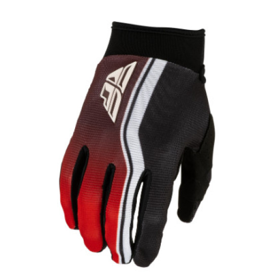 Fly Racing Youth F-16 Raze Gloves Kids Gloves - Black / Red / White