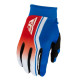 Fly Racing Youth F-16 Raze Gloves Kids Gloves - Red / White / Blue