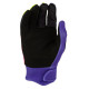 Fly Racing Youth F-16 Raze Kids Gloves - Purple / Red / Yellow