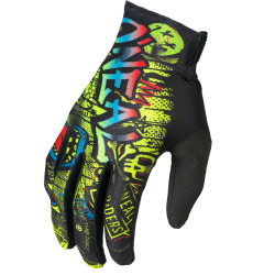 O’Neal Matrix Rancid Black / Neon Yellow V.26 Kids Gloves