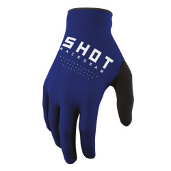 Shot Raw Blue Kids Gloves