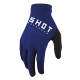 Shot Raw Blue Kids Gloves