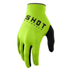 Shot Raw Kids Gloves Green
