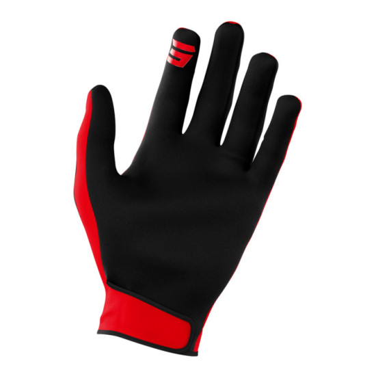 Shot Raw Kids Gloves Red