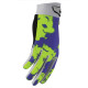 Thor Launchmode Bleach Motocross Gloves Gray / Acid