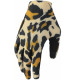 Thor Womens Sportmode Cheetah Gloves - Tan / Black