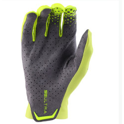 Troy Lee Designs Se Ultra Gloves - Solid Neon Yellow / Grey