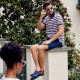 Martini Racing Bermuda - Navy Blue
