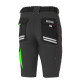 Sparco Tech Laredo Light Shorts - Dark Gray / Green