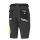 Sparco Tech Laredo Light Shorts - Dark Gray / Yellow