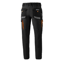 Sparco Tech Oregon Trousers - Gray / Orange