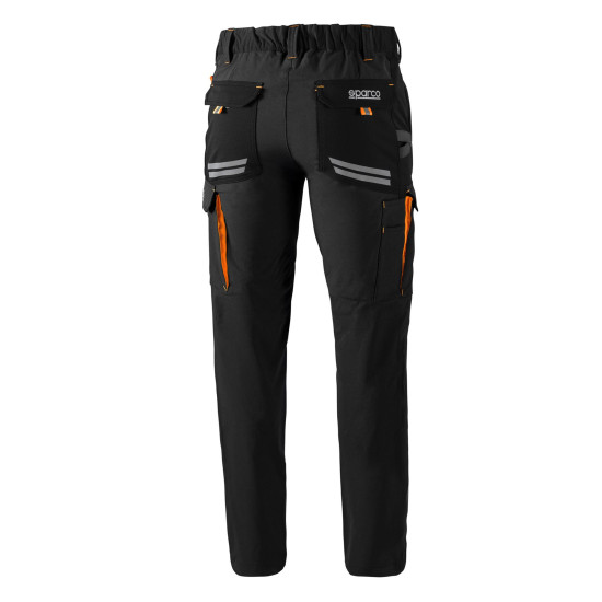 Sparco Tech Oregon Trousers - Gray / Orange
