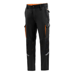 Sparco Tech Oregon Trousers - Gray / Orange