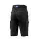 Sparco FTW Bermuda Hawaii - Black / Dark Gray