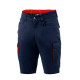 Sparco FTW Bermuda Hawaii - Navy Blue / Red