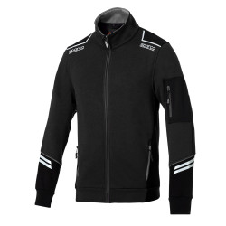 Sparco Full Zip Tech Alabama - Black / Gray