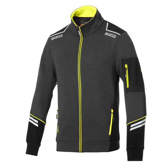 Sparco Full Zip Tech Alabama - Gray / Yellow