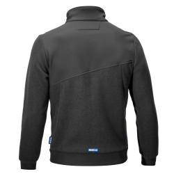Sparco Grit Fleece Full Zip Crestone - Gray