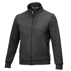 Sparco Grit Fleece Full Zip Crestone - Gray