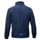Sparco Grit Fleece Full Zip Crestone - Navy Blue