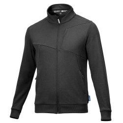 Sparco Grit Full Zip Sweatshirt Plata - Gray