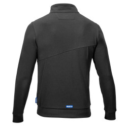 Sparco Grit Full Zip Sweatshirt Plata - Gray