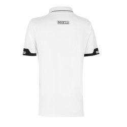 Sparco Lady Polo Zip MY2024 - White