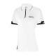 Sparco Lady Polo Zip MY2024 - White