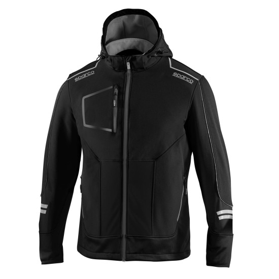 Sparco Soft-Shell Tech York - Black / Gray