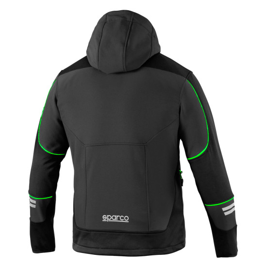 Sparco Soft-Shell Tech York - Gray / Green