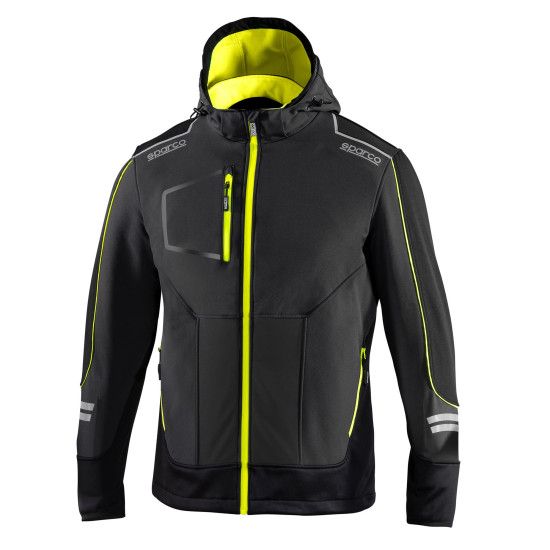 Sparco Soft-Shell Tech York - Gray / Yellow