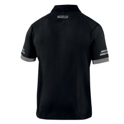 Sparco Tech Toledo Polo - Black / Gray