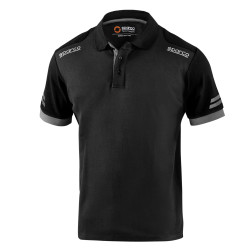 Sparco Tech Toledo Polo - Black / Gray