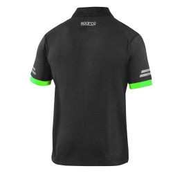 Sparco Tech Toledo Polo - Gray / Green