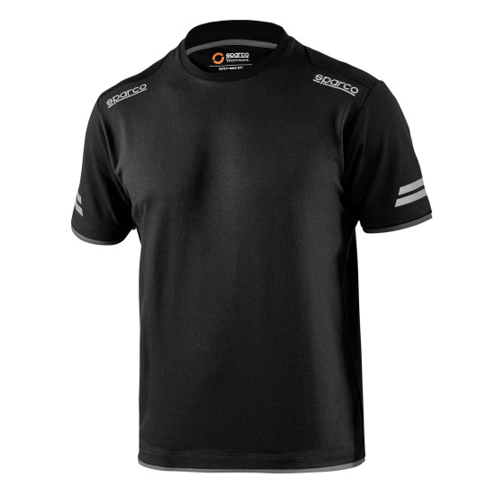 Sparco Tech Tucson T-Shirt - Black / Gray